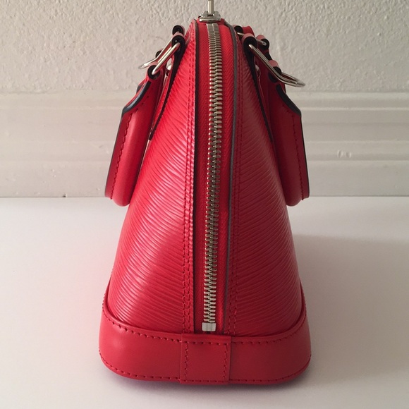 ❌SOLD❌ Louis Vuitton LV Alma BB epi coquelicot red - Picture 6 of 17